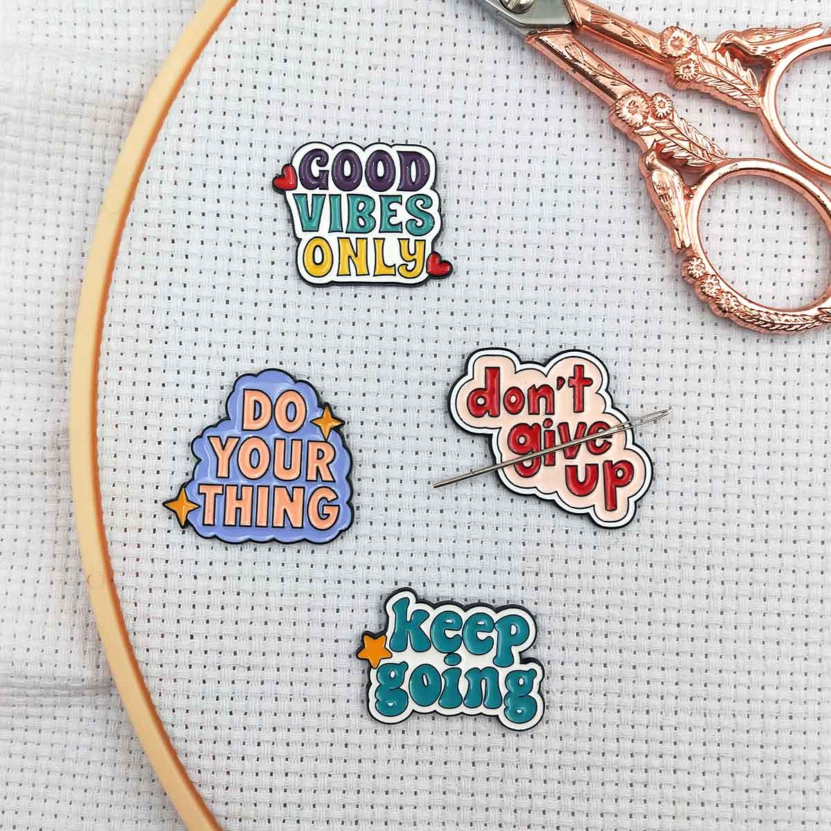 Needle Minder Magnet - 크로스 스티치용 자석 바늘꽂이, 자수 바늘