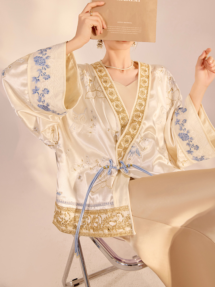 Embroidery A - 2026년 봄 고급 신상 중국풍 나비