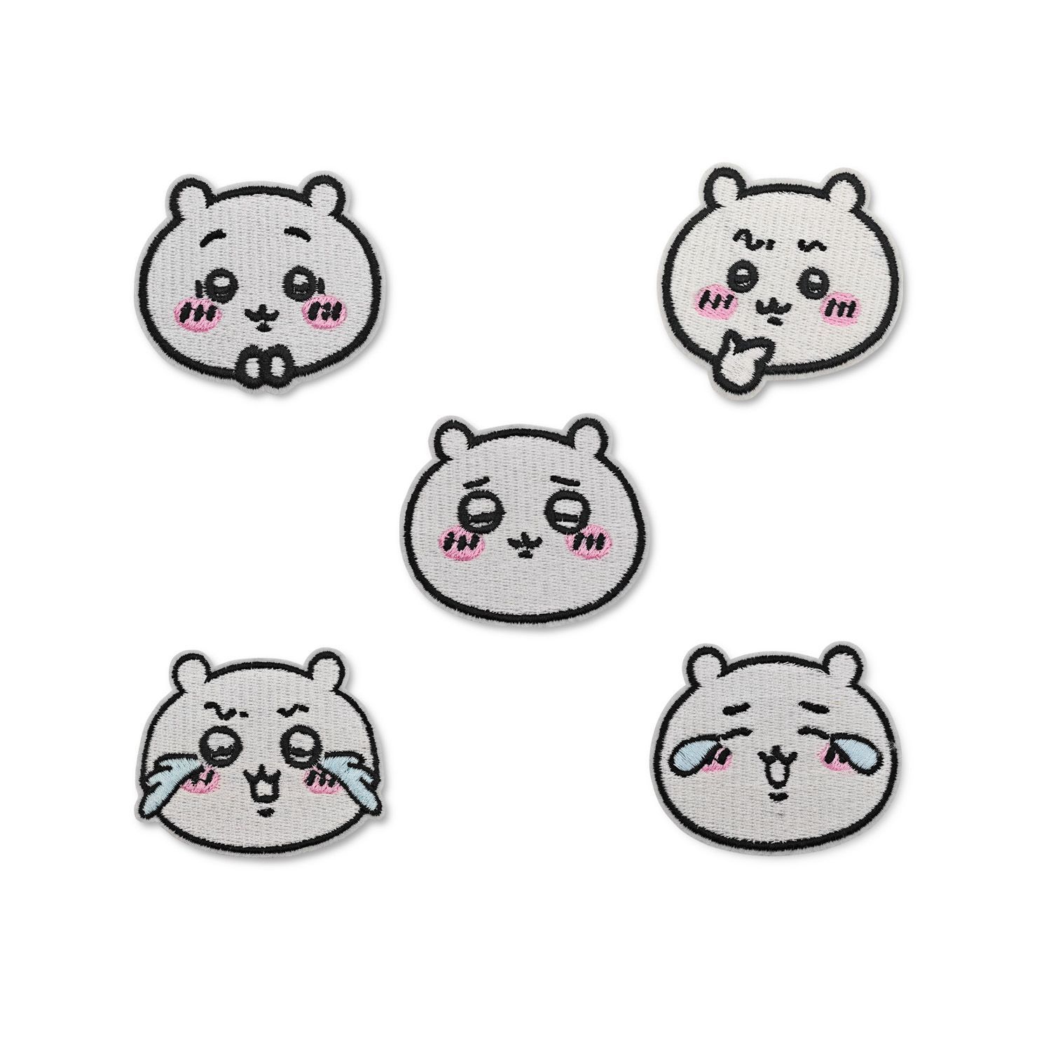 Embroidery Patch - 애니메이션 치이카와 자수 패치 옷 다운