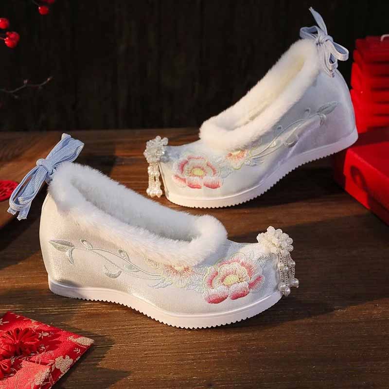 Embroidery Fabric - 여성 플러스 사이즈 41 # 한복
