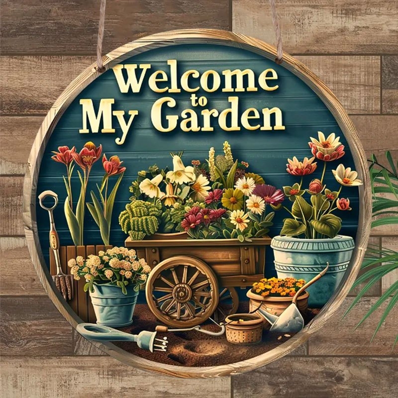 Embroidery Garden - 1 조각 2D 내 정원에 오신
