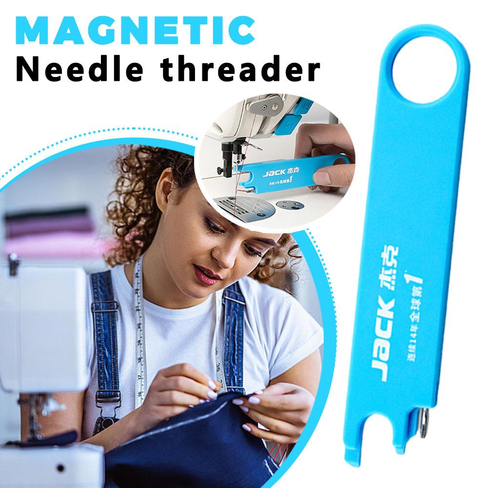 Needle Minder Magnet - 돋보기와 자가 포함된 잭 자석 바늘통입기
