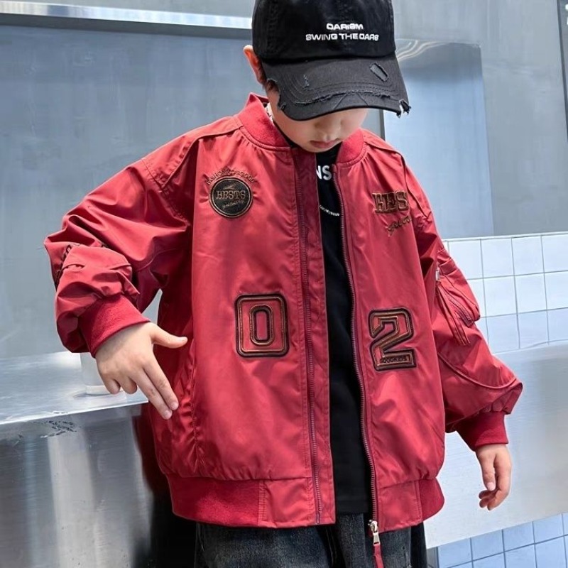 2025년 신상 소년 야구 재킷 봄 가을 어린이 경량  - Embroidery Jacket 리뷰 및 가격