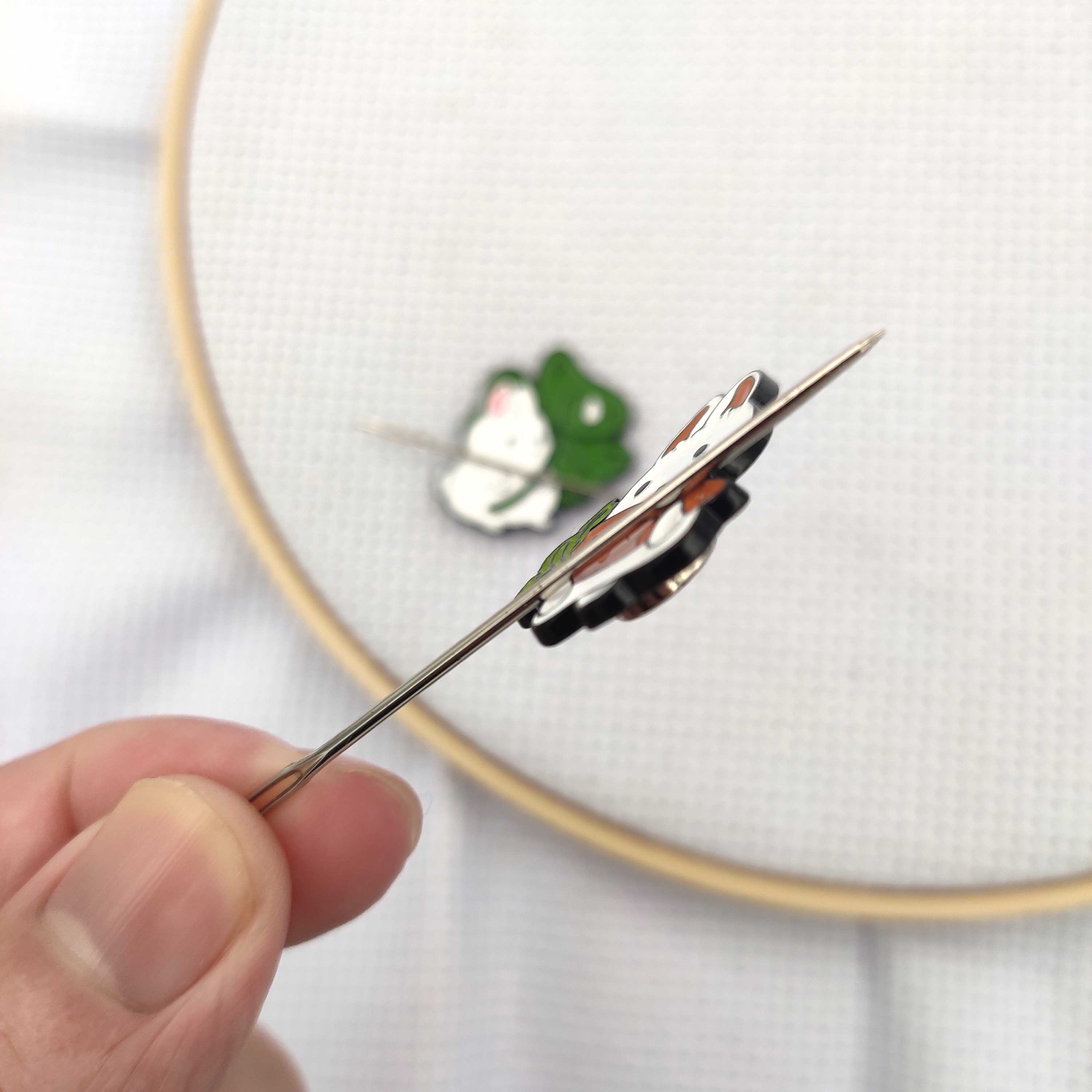 니들 믹서 래빗, 크로스 스티치용 토끼 모양 자석 바늘 - Needle Minder Magnet 리뷰 및 가격