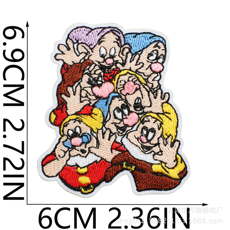 15pcs 의류에 대 한 눈 공주 자 수 패치 의류에  - Embroidery Patch 리뷰 및 가격