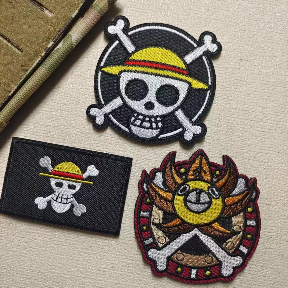 원피스 배지 만화 슬리브 패치 자수 벨크로 패치 루피  - Embroidery Patch 리뷰 및 가격