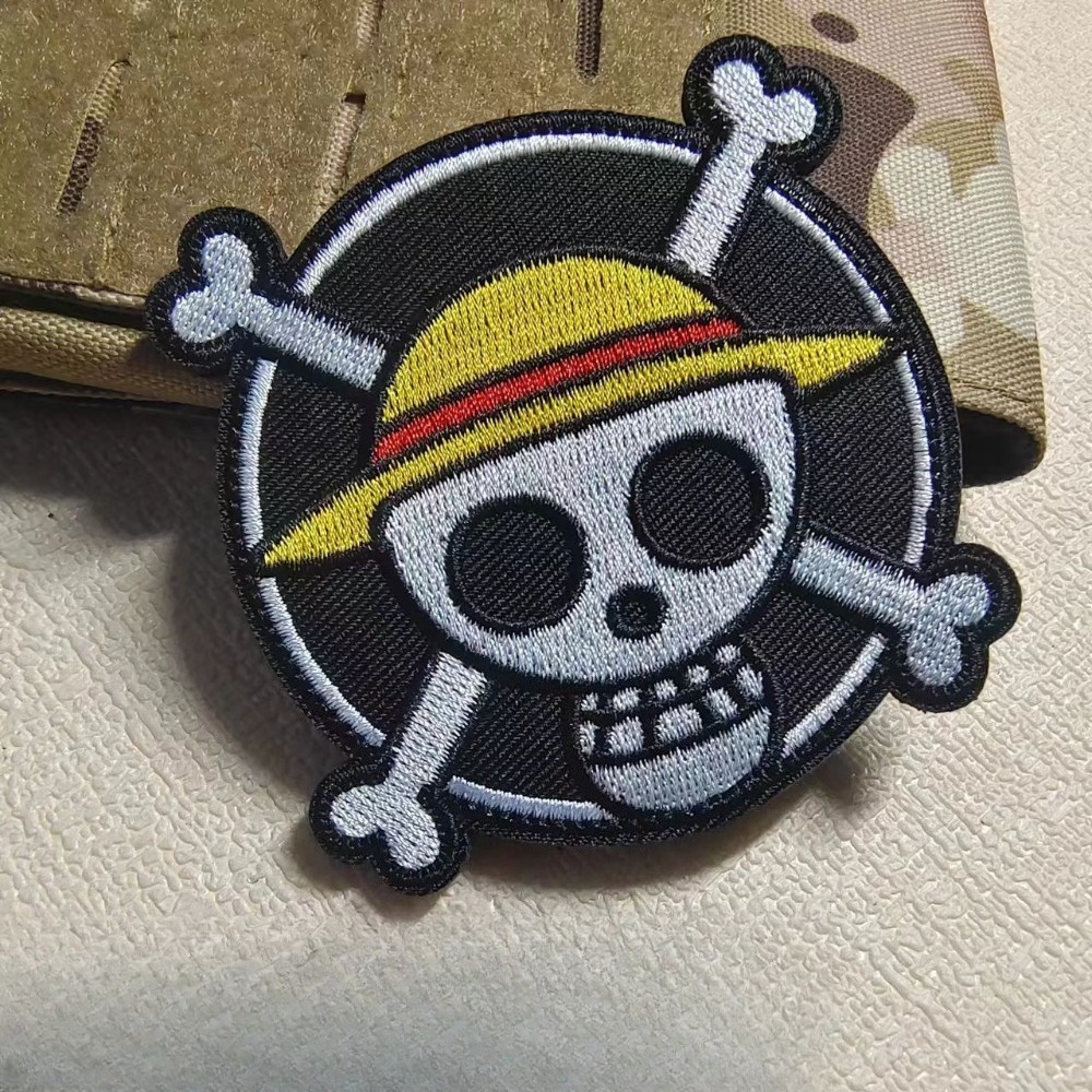원피스 배지 만화 슬리브 패치 자수 벨크로 패치 루피  - Embroidery Patch 리뷰 및 가격