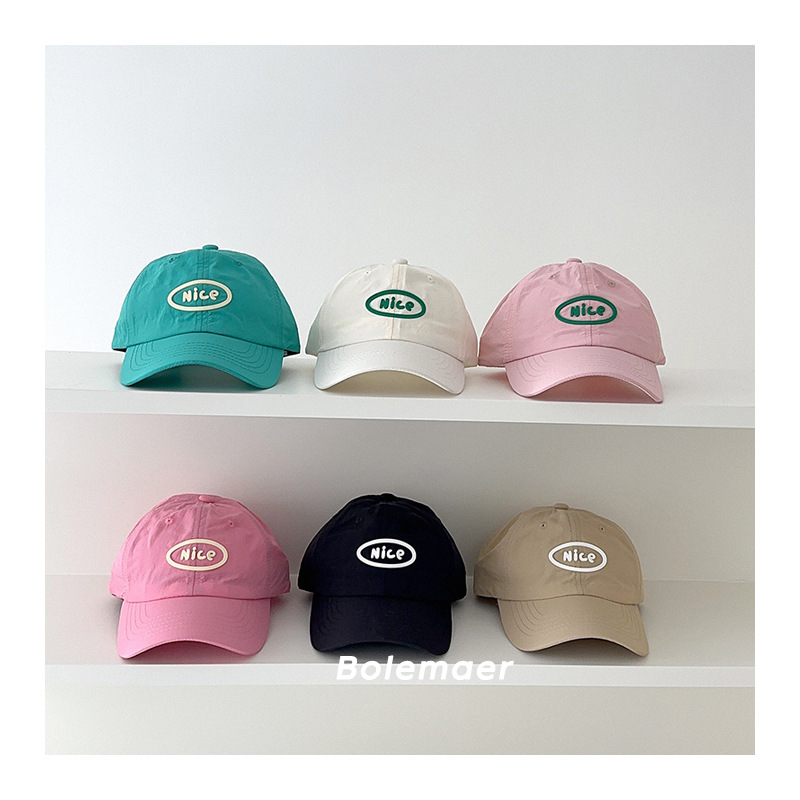 여름 야구 모자 속건 아기 오리 챙모자 레터 자수 남아 - Embroidery Cap 리뷰 및 가격