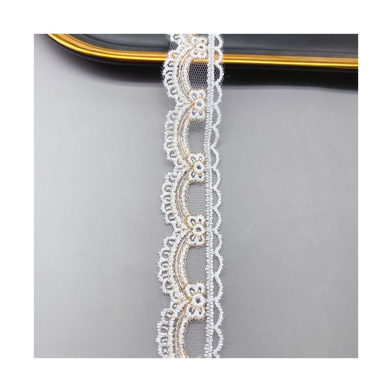 패브릭 메쉬 자수 할로우 보우 리본 튤 기퓌르 코드 모 - Embroidery Ribbon 리뷰 및 가격