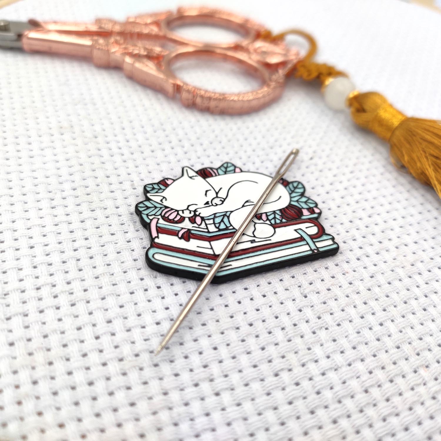크로스 스티치 용 바늘 마인더 마그네틱 바늘 키퍼 파인 - Needle Minder Magnet 리뷰 및 가격