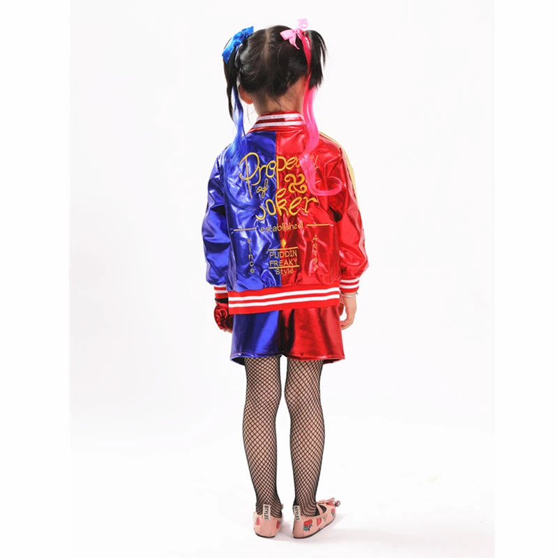 고품질 자수 수어사이드 할리 코스프레 의상 스쿼드 퀸  - Embroidery Jacket 리뷰 및 가격