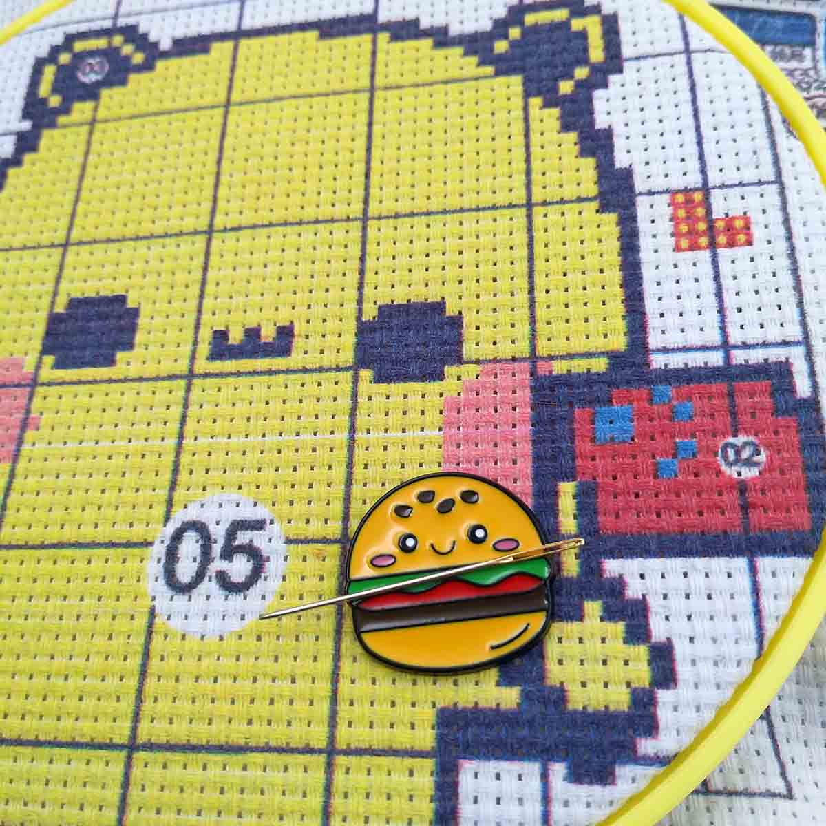 크로스 스티치용 마그네틱 바늘 마인더, 귀여운 아보카도 - Needle Minder Magnet 리뷰 및 가격