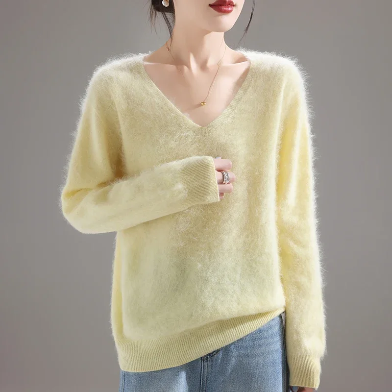 2025 여성용 100% 메리노 울 스웨터, 두꺼운 루 - Embroidery A 리뷰 및 가격