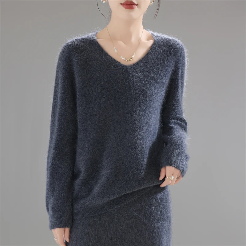 2025 여성용 100% 메리노 울 스웨터, 두꺼운 루 - Embroidery A 리뷰 및 가격
