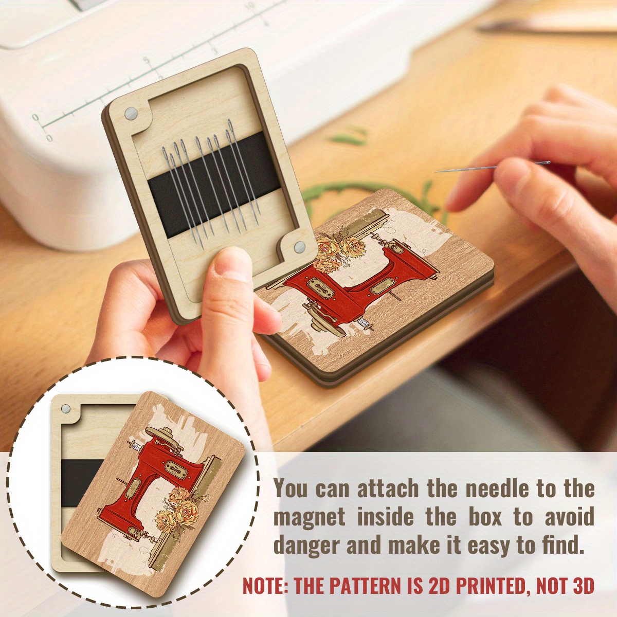 나무 자석 버클 바느질 바늘 상자 – 바늘과 실을 위한 - Needle Minder Magnet 리뷰 및 가격