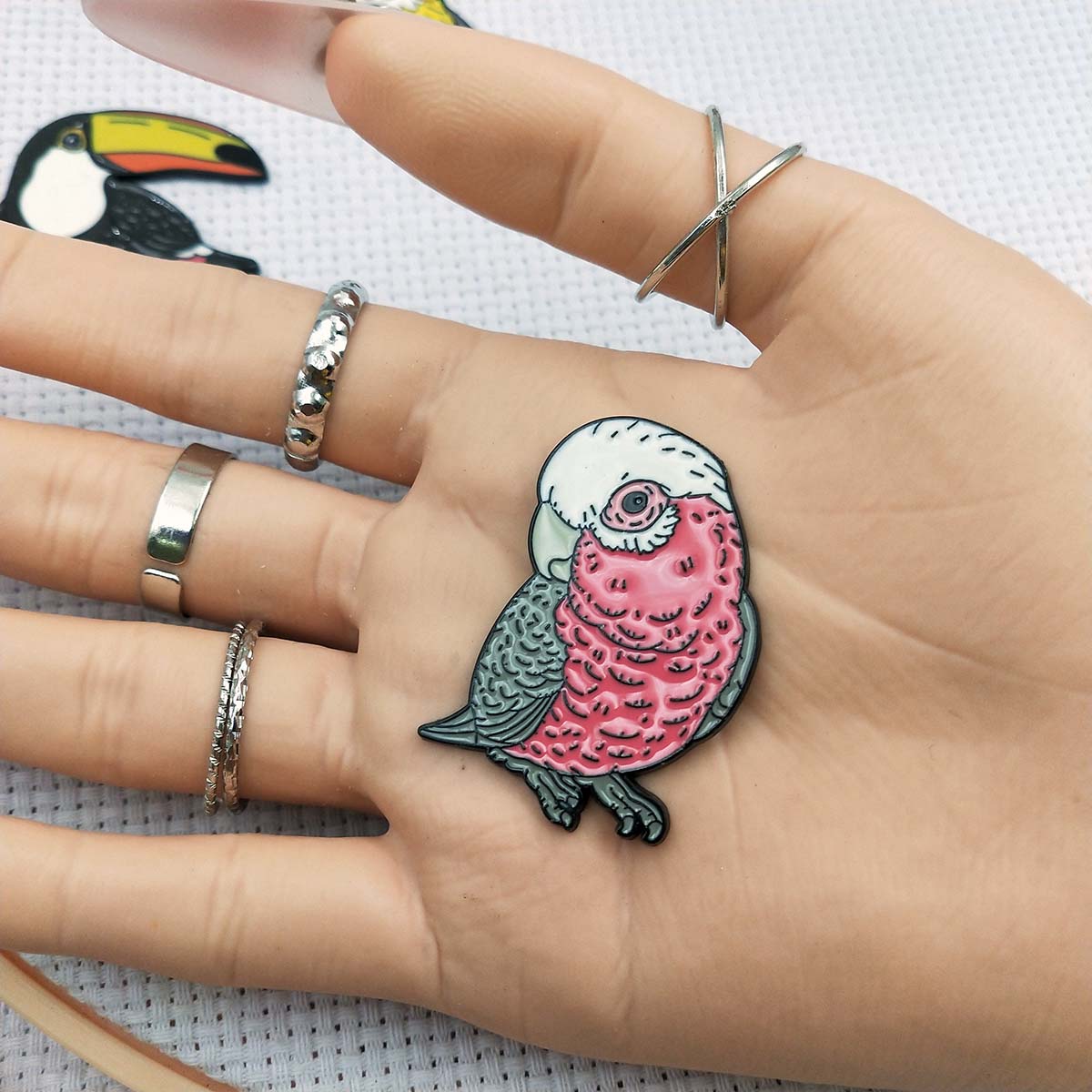 새 모양 자석 바늘꽂이, 강력한 자력, 자수용, 귀여운 - Needle Minder Magnet 리뷰 및 가격