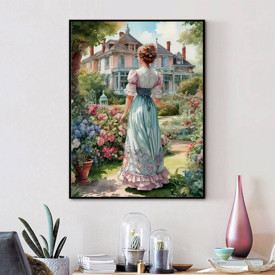 Evershine 다이아몬드 페인팅 러브 하트 스톤 달 - Embroidery Garden 리뷰 및 가격