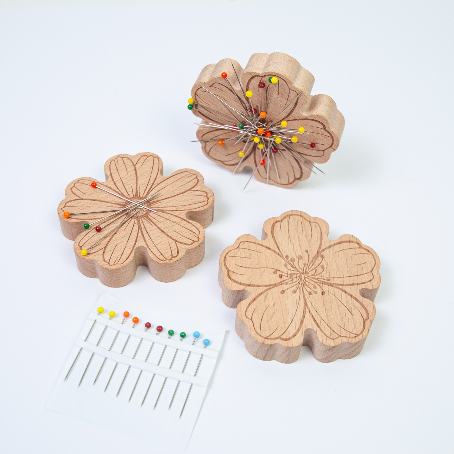 자수용 바늘 자석, 십자수용 나무 바늘꽂이, 바늘 보관 - Needle Minder Magnet 리뷰 및 가격