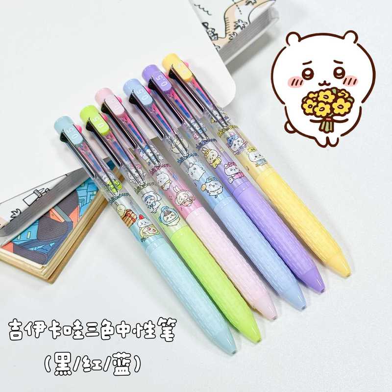 6-36pcs Chiikawa 펜 3 색 볼펜 검정 빨 - Embroidery Writing 리뷰 및 가격