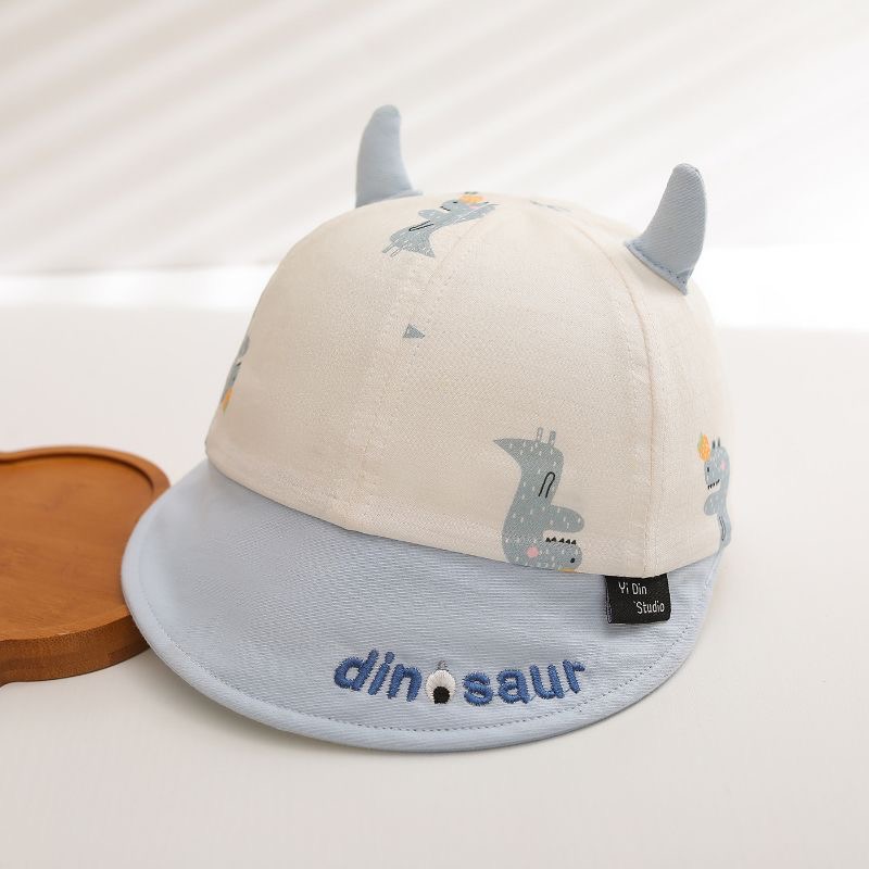 아기용 3D 프린팅된 작은 공룡 모양의 부드러운 챙 야 - Embroidery Cap 리뷰 및 가격