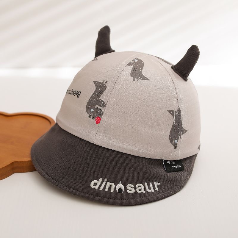 아기용 3D 프린팅된 작은 공룡 모양의 부드러운 챙 야 - Embroidery Cap 리뷰 및 가격