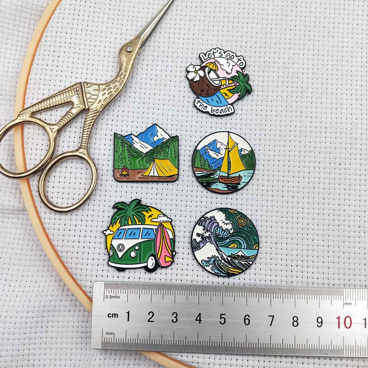 풍경 니들 마인더, 자연 풍경 자석 니들 홀더 (십자수 - Needle Minder Magnet 리뷰 및 가격