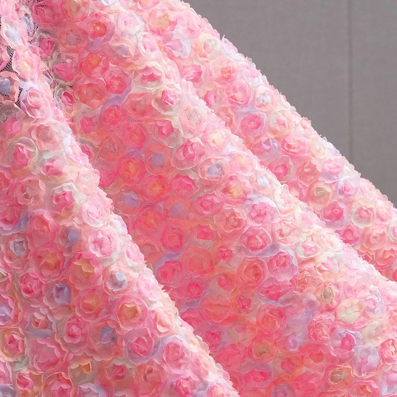 화려한 3D 꽃 자수 리본 원단 속이 비치는 장미 모란 - Embroidery Ribbon 리뷰 및 가격