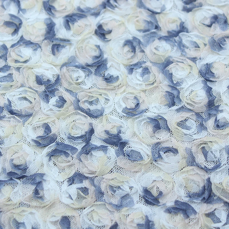 화려한 3D 꽃 자수 리본 원단 속이 비치는 장미 모란 - Embroidery Ribbon 리뷰 및 가격